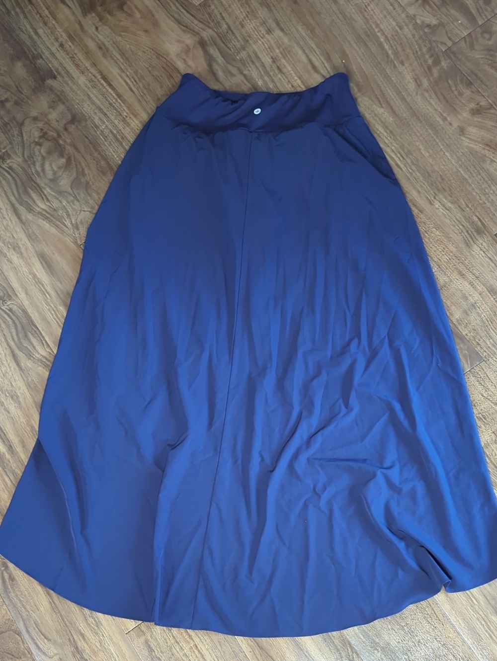 Halara Breezeful High Low Wrap Maxi Skirt Built In Shorts - Picture 4 of 9